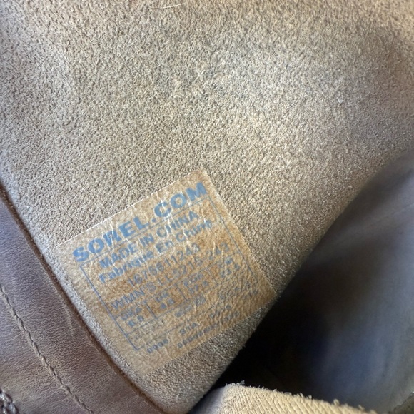 Sorel Beige Lace-Up Boots. Cate the great - Picture 9 of 11